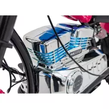 Motorcycle Chopper Warrior Art.260378 Pink Võimas 12v lapsega elektriline auto
