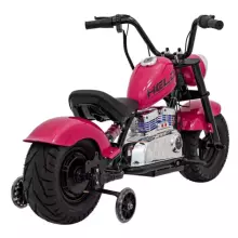 Motorcycle Chopper Warrior Art.260378 Pink Võimas 12v lapsega elektriline auto