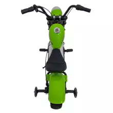 Motorcycle Chopper Warrior Art.260379 Green Võimas 12v lapsega elektriline auto