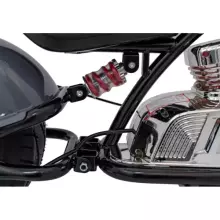 Motorcycle Chopper Warrior Art.260380 Grey Võimas 12v lapsega elektriline auto