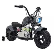 Motorcycle Chopper Warrior Art.260380 Grey Võimas 12v lapsega elektriline auto