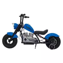 Motorcycle Chopper Warrior Art.260381 Blue Võimas 12v lapsega elektriline auto