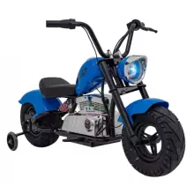Motorcycle Chopper Warrior Art.260381 Blue Võimas 12v lapsega elektriline auto