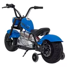 Motorcycle Chopper Warrior Art.260381 Blue Võimas 12v lapsega elektriline auto