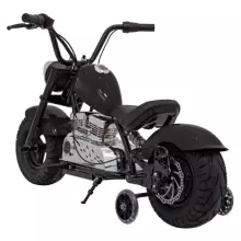 Motorcycle Chopper Warrior Art.260382 Black Võimas 12v lapsega elektriline auto