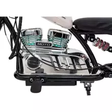 Motorcycle Chopper Warrior Art.260383 White Võimas 12v lapsega elektriline auto