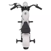 Motorcycle Chopper Warrior Art.260383 White Võimas 12v lapsega elektriline auto
