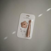 Mushie Flower Toothbrush  Art.2540203 Tradewinds first silicone toothbrush