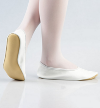 Bebe Basic Hip-Hop Gymnastics Shoes Art.SB120 Terracota Barefoot võimlemissussid