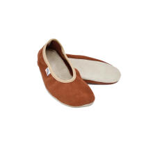 Bebe Basic Hip-Hop Gymnastics Shoes Art.SB120 Brown Barefoot võimlemissussid