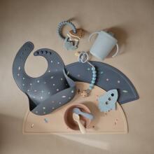 Mushie  Silicone  Teether Ring Art.101323 Silikoonist kõristi (100% looduslik)