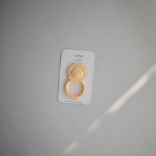 Mushie  Silicone Teether Lion Art.2560469 Silikoonist kõristi (100% looduslik)
