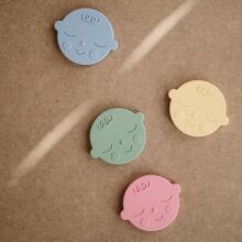 Mushie  Silicone Teether Face Art.2560320 Silikoonist kõristi (100% looduslik)