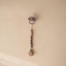 Mushie Silicone Pacifier Clip Eva Art.2090004 Pacifier holder