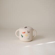 Mushie Snack Cup Silicone  Art.2340069 Silicone container with Click Lock