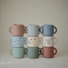 Mushie Snack Cup Silicone  Art.2340194 Silicone container with Click Lock