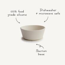 Mushie Silicone Suction Bowl Art.2330019 Silicone bowl with suction cup