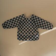 Mushie Long Sleeve Bib Art.101903 Whales
