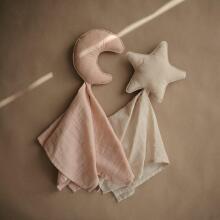 Mushie Lovey Cuddle Blanket Art. 2190467 Blush Soft cloth for sleeping