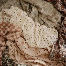 Mushie Muslin Swaddle Art.101862 Flowers