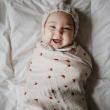 Mushie Muslin Swaddle Art.2200549 Crowns