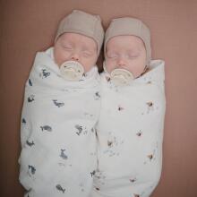 Mushie Muslin Swaddle Art.2200075 Fog
