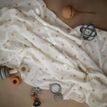 Mushie Muslin Swaddle Art.101242 Green Paisley