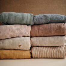 Mushie Crib Cotton Sheet  Art.2216276 Stripe