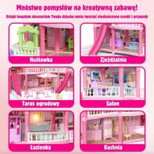 WOOPIE Nukumaja Villa koos Tarvikute ja Nuku 296tk