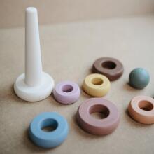 Mushie  Ringtower Art.2420230  Laste püramiid