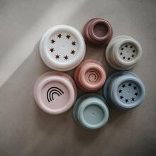Mushie Stacking Cup Art.2400231 Retro tasside püramiid
