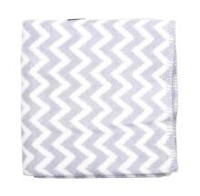 MILLI tekk Grey&White Zigzag 75x100 cm, MIL1210286
