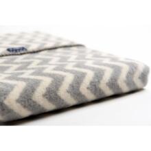 MILLI tekk Grey&White Zigzag 75x100 cm, MIL1210286