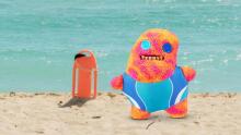 Fuggler Vacay Vibes ZURU poolt Naljakas kole koletis Palus kollektsioonimänguasi - Sir Splodge A Lot - multi, laste pehme mänguasi