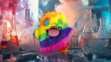 Fuggler Laboratory Misfits ZURU poolt Naljakas kole koletis Palus kollektsioonimänguasi -  Oogah Boogah - vikerkaarevärviline, laste pehme mänguasi