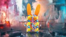 Fuggler Laboratory Misfits ZURU poolt Naljakas kole koletis Palus kollektsioonimänguasi - Rabid Rabbit - mitmevärviline, laste pehme mänguasi