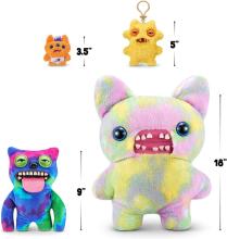 Fuggler Laboratory Misfits ZURU poolt Naljakas kole koletis Palus kollektsioonimänguasi - Sir Belch - mitmevärviline, laste pehme mänguasi