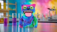 Fuggler Laboratory Misfits ZURU poolt Naljakas kole koletis Palus kollektsioonimänguasi - Sir Belch - mitmevärviline, laste pehme mänguasi