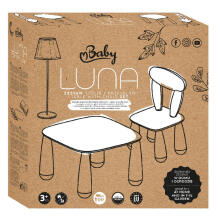 MALTEX SET LUNA FOREST CREW Laste Laud + Tool Valge/Hall