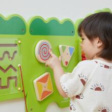 VIGA Sensory Manipulative Board Crocodile FSC Certified Montessori