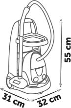 Smoby Rowenta Cleaning Trolley Art.265918 puhastusvanker koos tolmuimejaga
