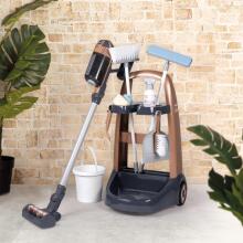 Smoby Rowenta Cleaning Trolley Art.265918 puhastusvanker koos tolmuimejaga