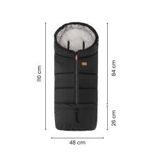 PETITE&MARS 531822 Winter Sleeping Bag Jibot 3in1 Pale Eucalyptus