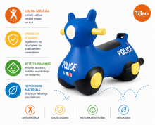 Bo Jumping Police Art.266667 Beebi džemprid