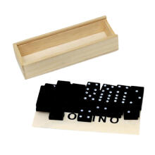 Pere Loogika Mäng Domino 32 Puitplaati Must