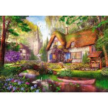 Puzzle - 1000 Premium Plus - Tee Aeg: Maja metsas Trefl 10804