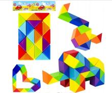 I-Toys Magic Cube Art.267087 Magic Cube & Snake Puzzle Set