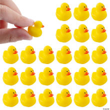 Quack-tastic Mini Tiny 12 Rubber Ducks Art.267879 Mini 12 kummist pardid 4x3cm