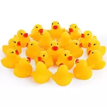 Quack-tastic Mini Rubber 6 Ducks Art.267880 Mini 12 kummist pardid 5.2X4.8cm