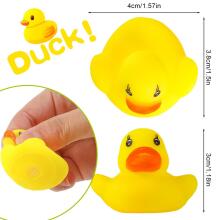 Quack-tastic Mini Rubber 6 Ducks Art.267880 Mini 12 kummist pardid 5.2X4.8cm